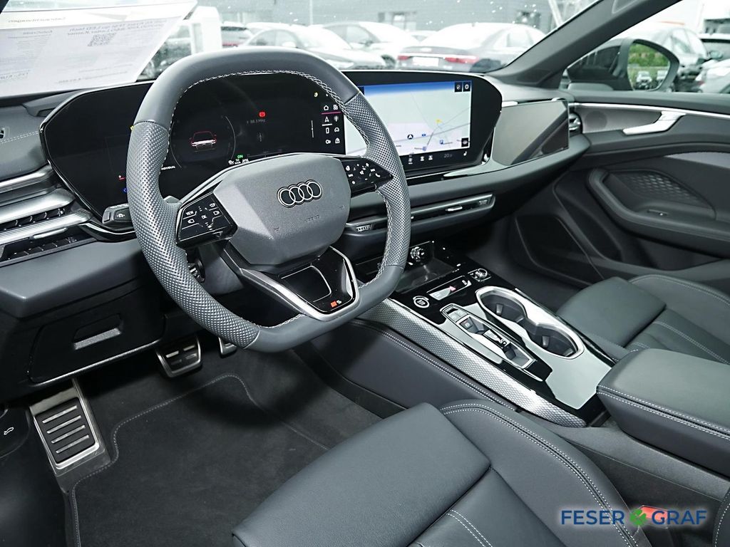 Audi A6 2025 г. Чёрный, пробег 27456 км