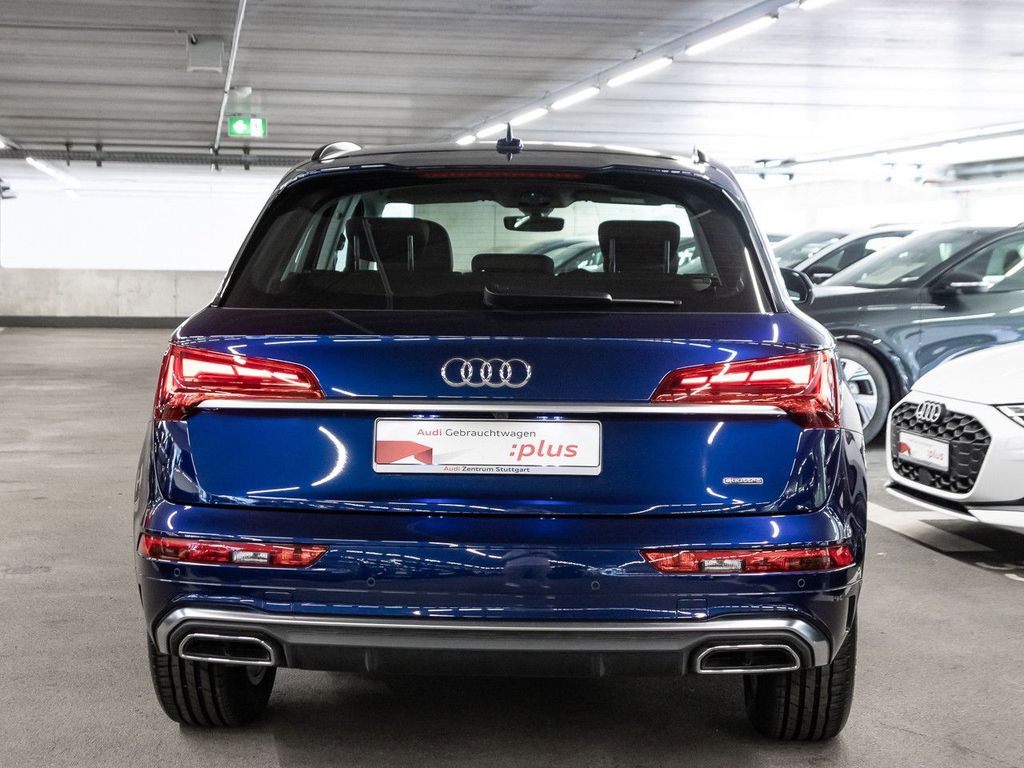 Audi Q5 2025 г. Синий, пробег 24960 км