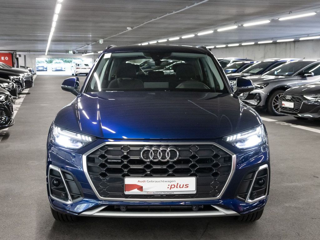 Audi Q5 2025 г. Синий, пробег 24960 км