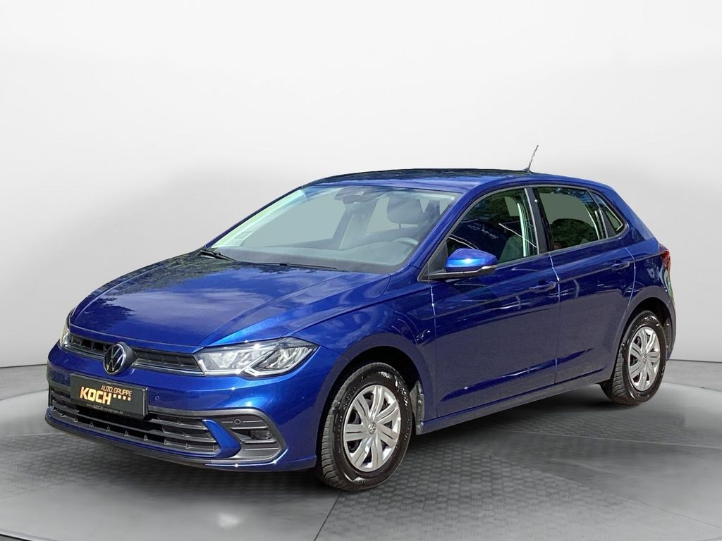 Volkswagen Polo 2022 г. Синий, пробег 44900 км