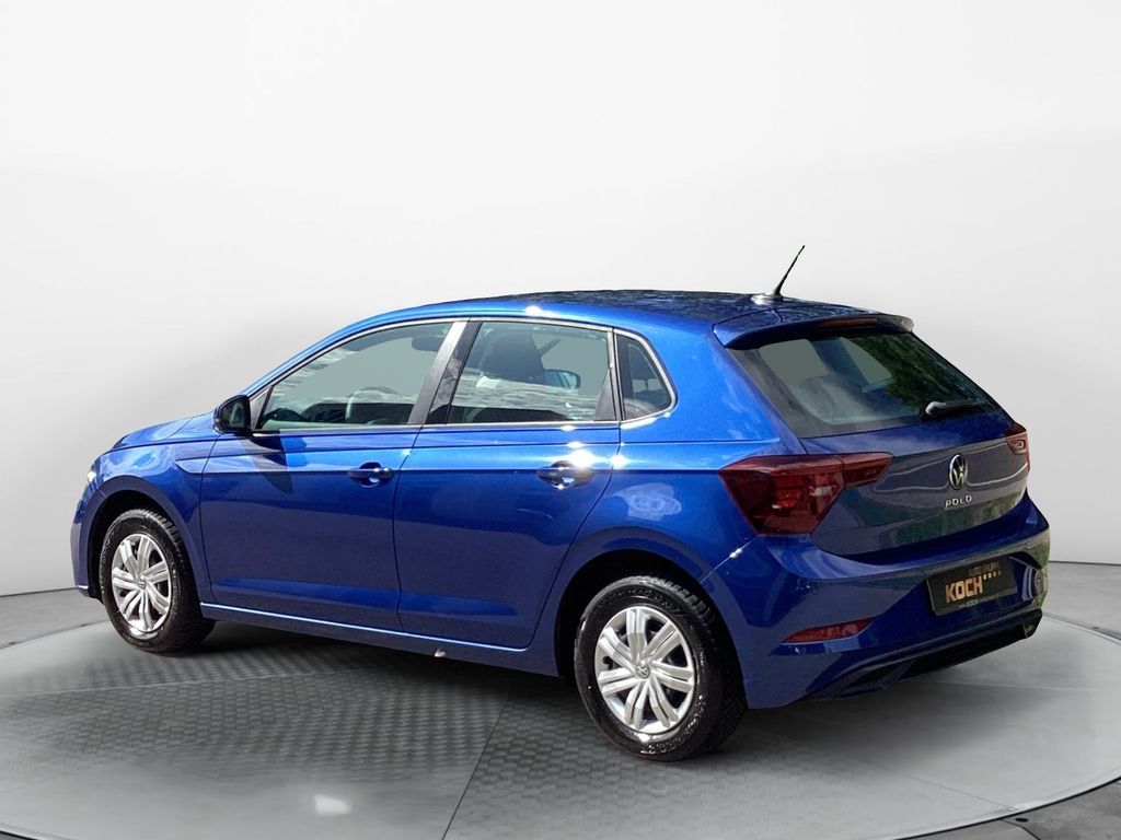 Volkswagen Polo 2022 г. Синий, пробег 44900 км