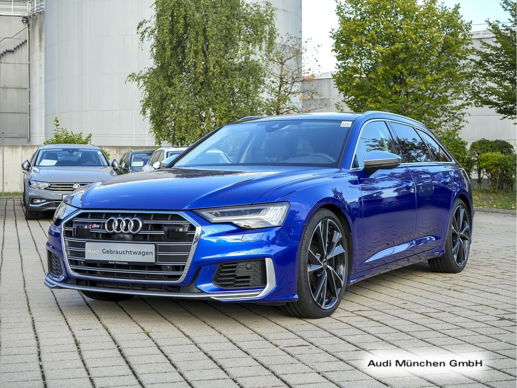 Audi S6 2023 г. Синий, пробег 54360 км