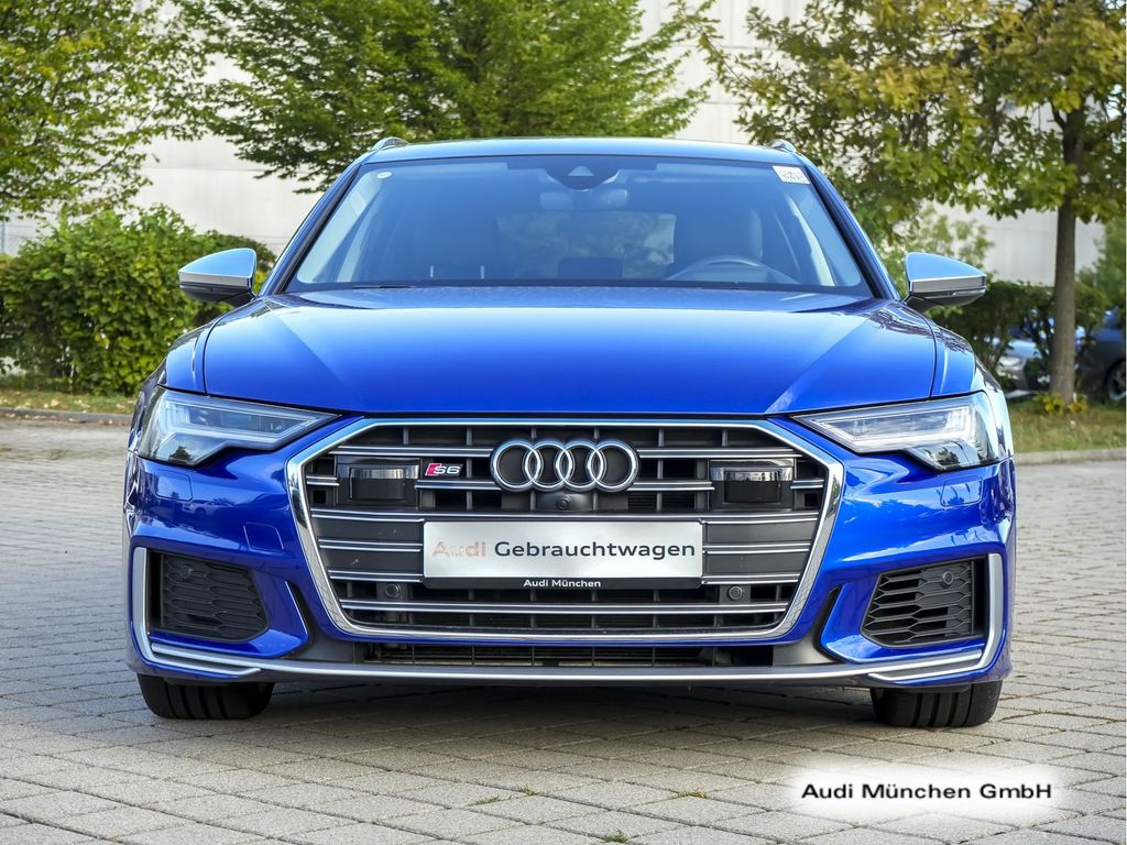 Audi S6 2023 г. Синий, пробег 54360 км