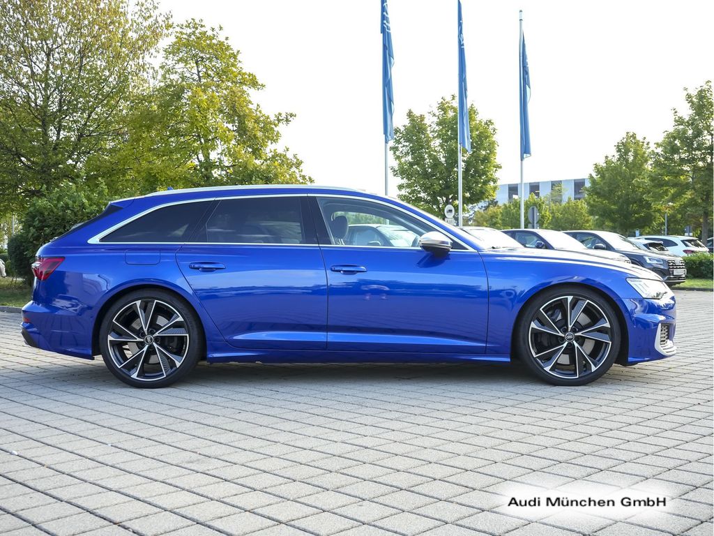 Audi S6 2023 г. Синий, пробег 54360 км