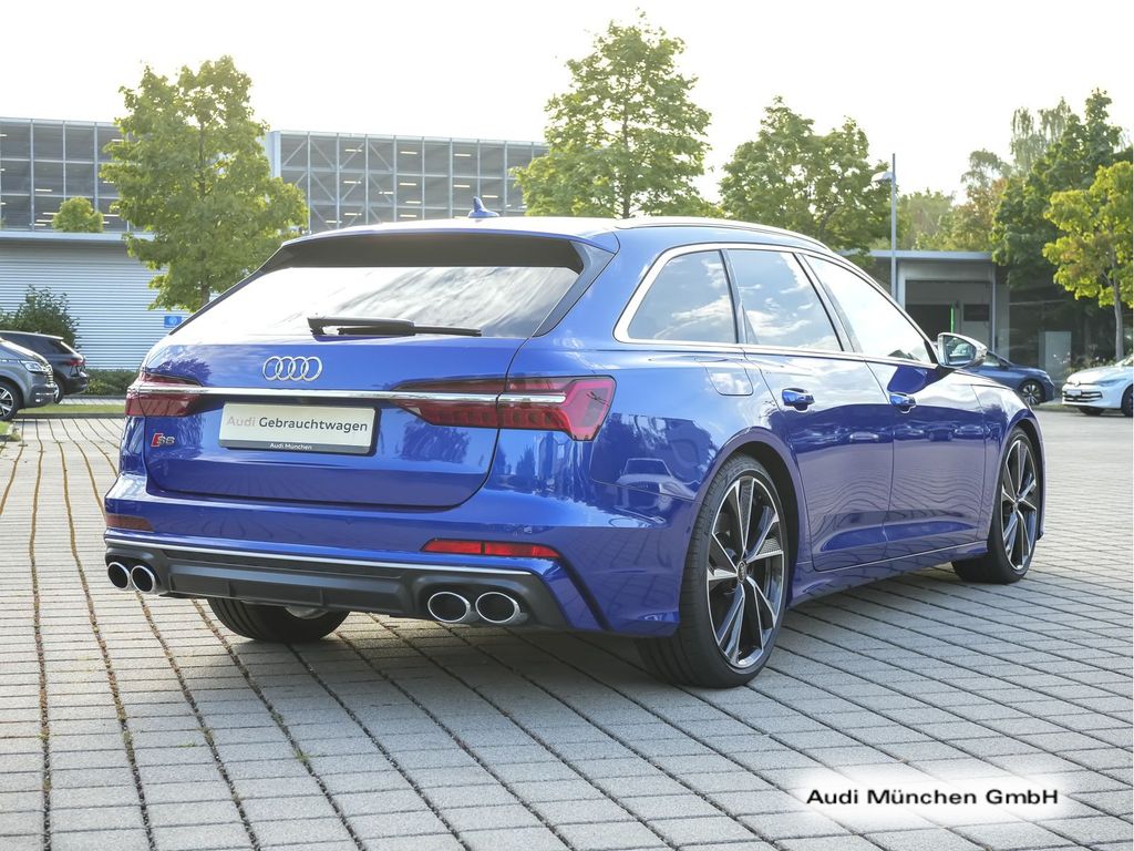 Audi S6 2023 г. Синий, пробег 54360 км