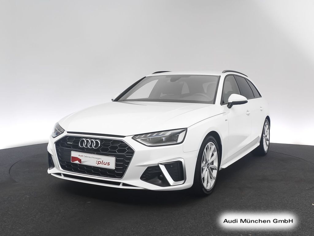 Audi A4 2023 г. Белый, пробег 42217 км