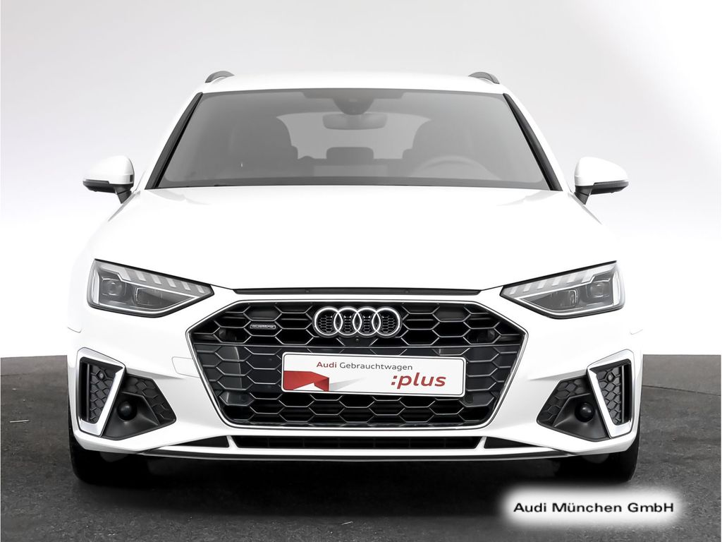 Audi A4 2023 г. Белый, пробег 42217 км