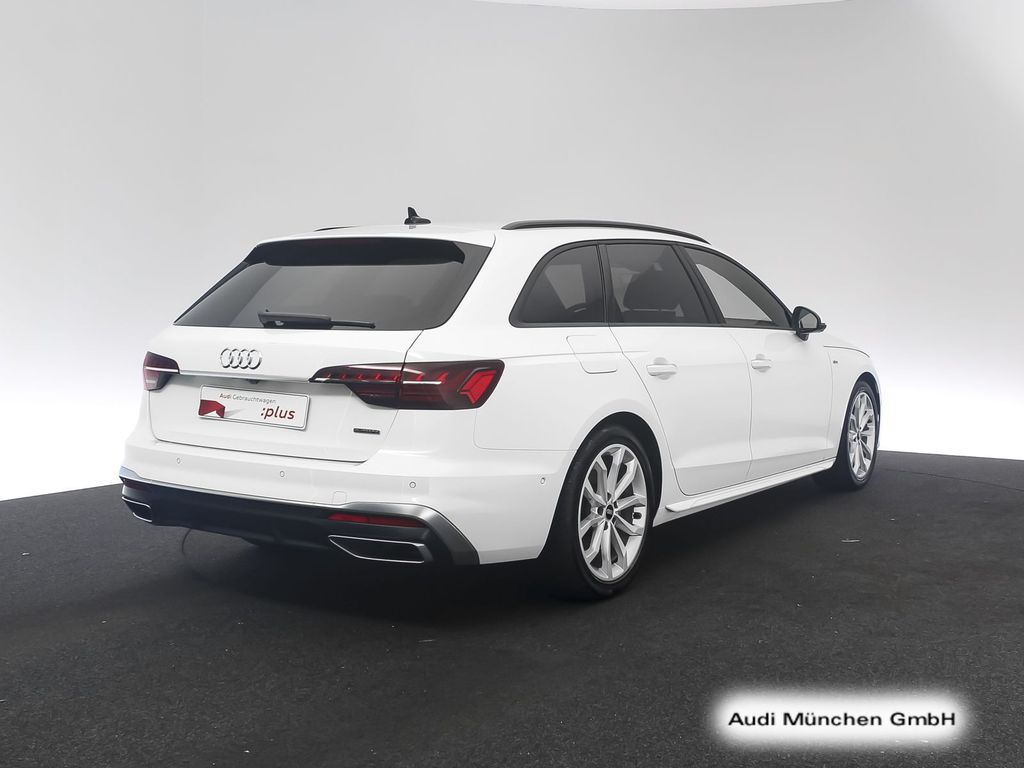 Audi A4 2023 г. Белый, пробег 42217 км