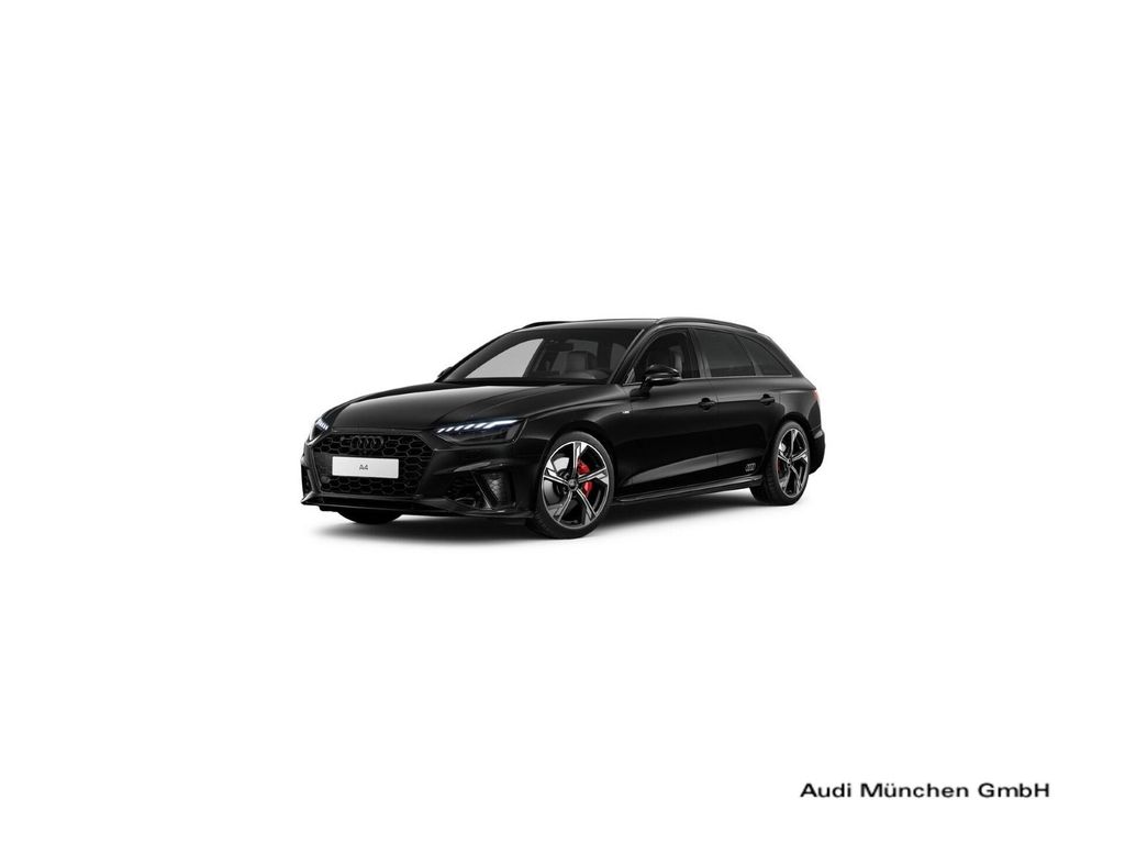 Audi A4 2024 г. Чёрный, пробег 33463 км