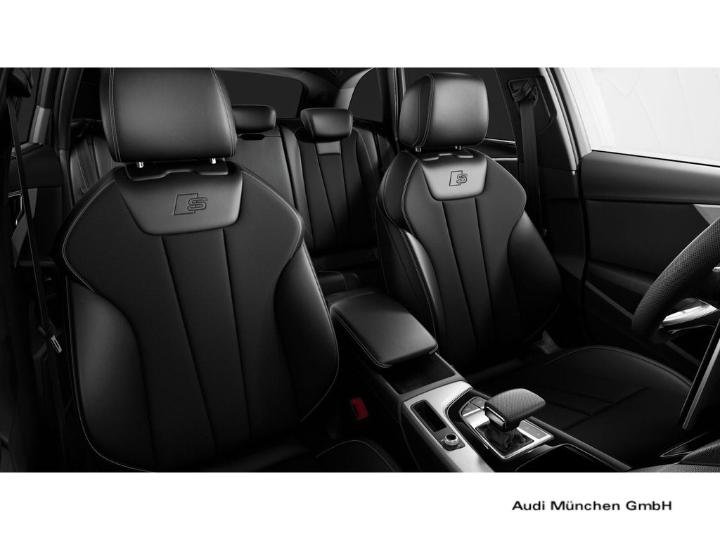 Audi A4 2024 г. Чёрный, пробег 33463 км