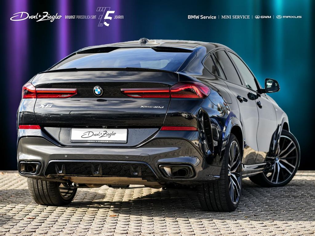 BMW X6 2025 г. Чёрный, пробег 21990 км