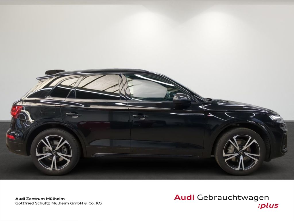 Audi Q5 2022 г. Чёрный, пробег 28926 км
