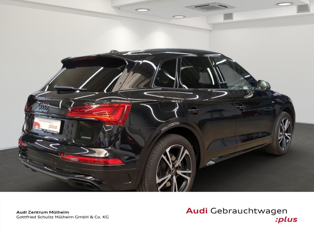 Audi Q5 2022 г. Чёрный, пробег 28926 км