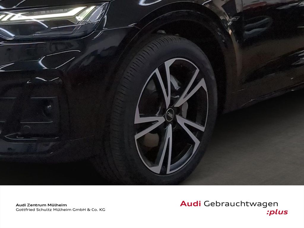 Audi Q5 2022 г. Чёрный, пробег 28926 км