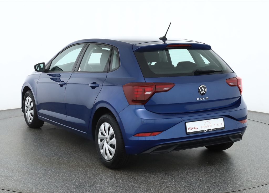 Volkswagen Polo 2023 г. Синий, пробег 16348 км