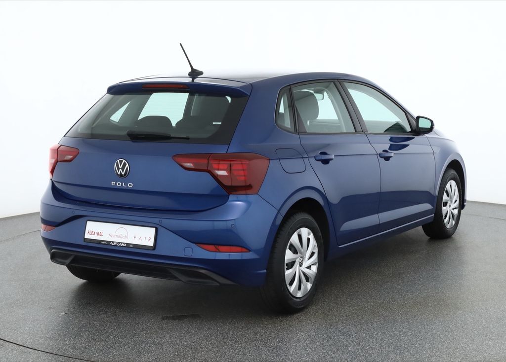 Volkswagen Polo 2023 г. Синий, пробег 16348 км