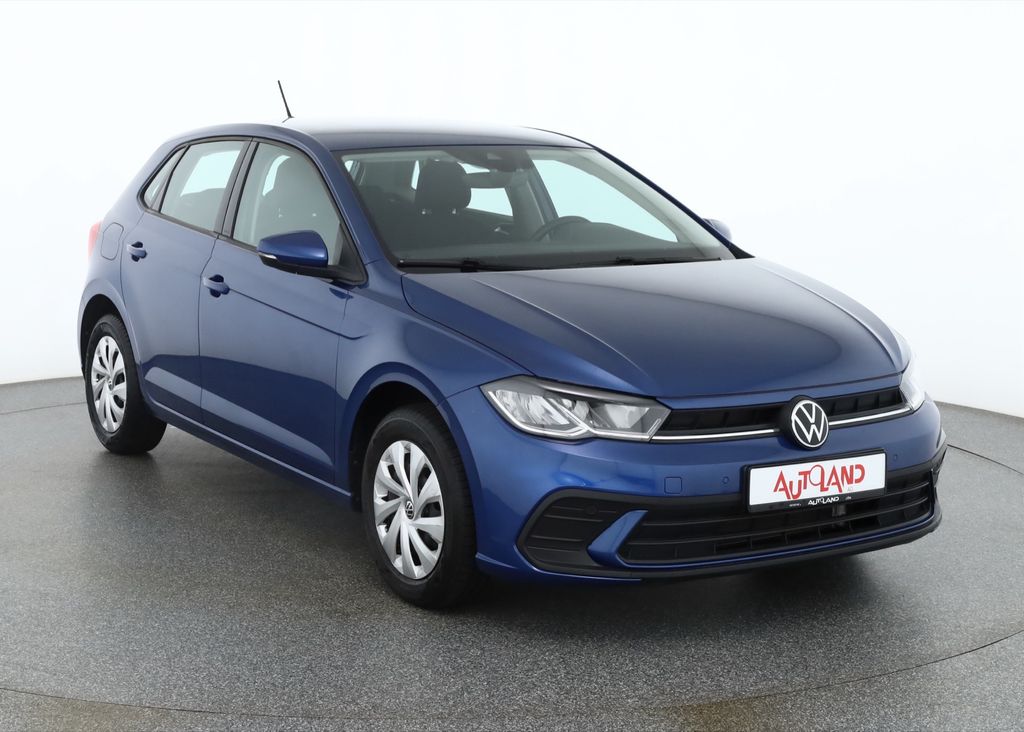 Volkswagen Polo 2023 г. Синий, пробег 16348 км