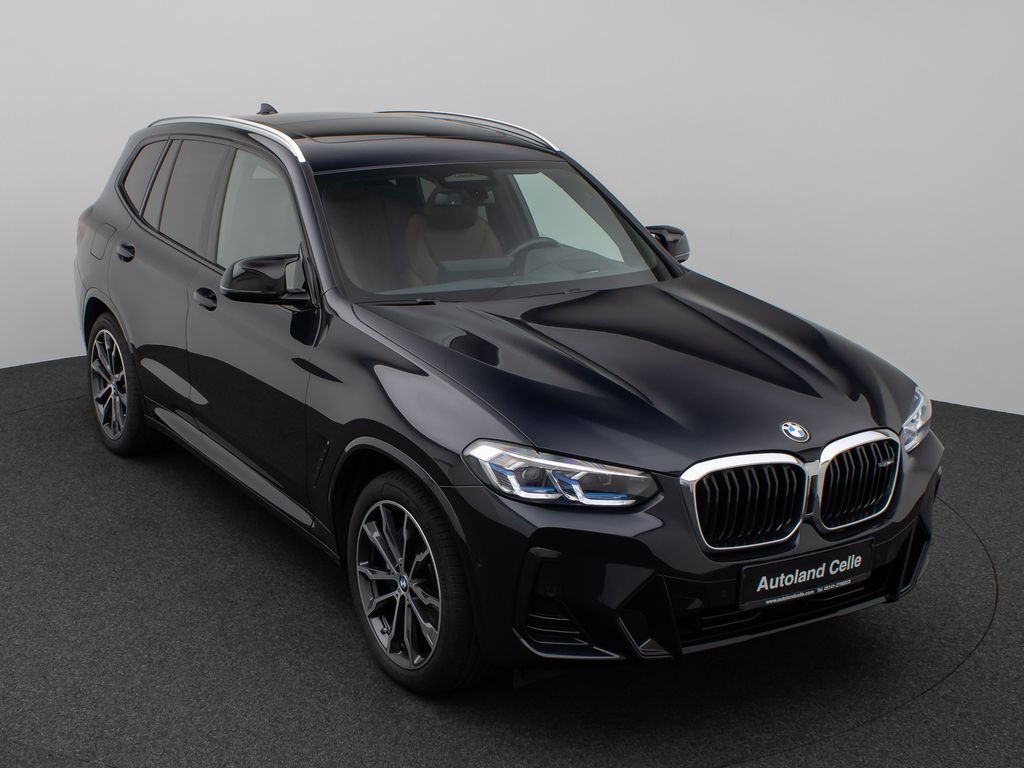 BMW X3 M40 2023 г. Чёрный, пробег 51820 км