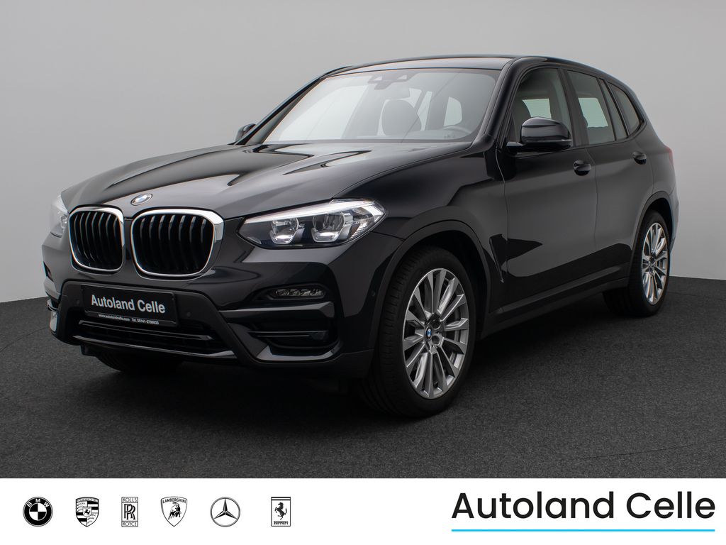 BMW X3 2021 г. Чёрный, пробег 42640 км