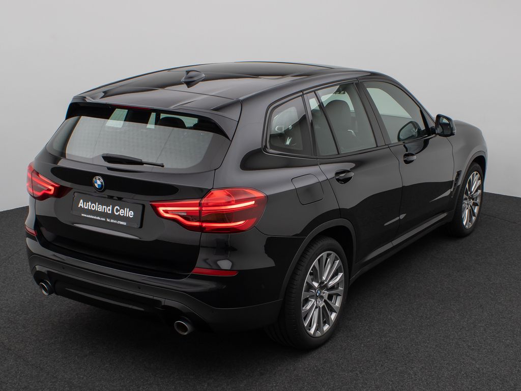 BMW X3 2021 г. Чёрный, пробег 42640 км