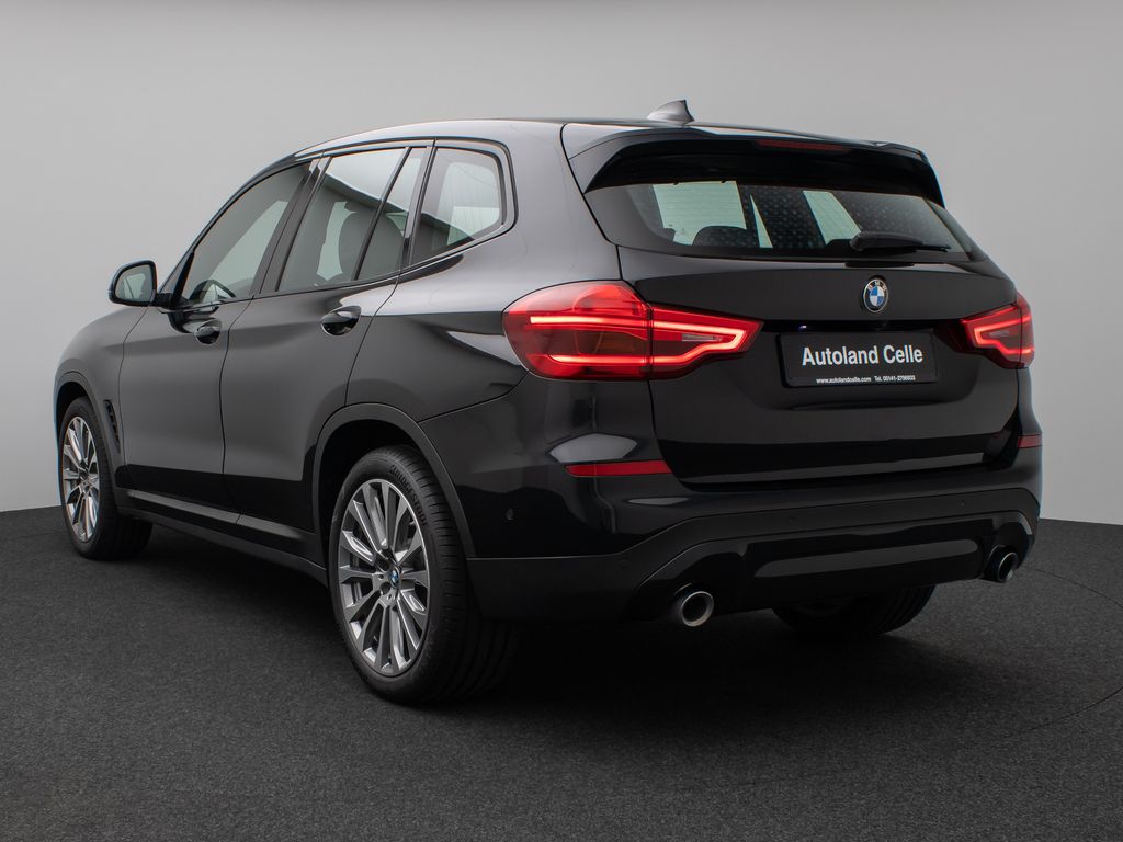 BMW X3 2021 г. Чёрный, пробег 42640 км