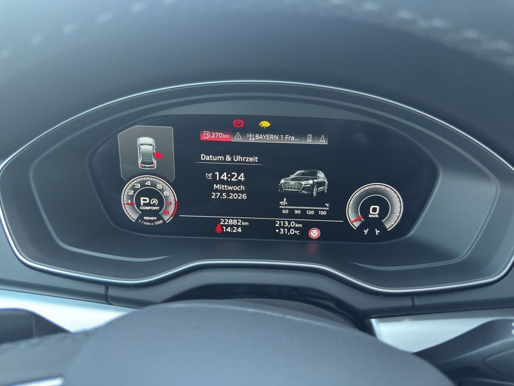 Audi Q5 2025 г. Чёрный, пробег 22900 км