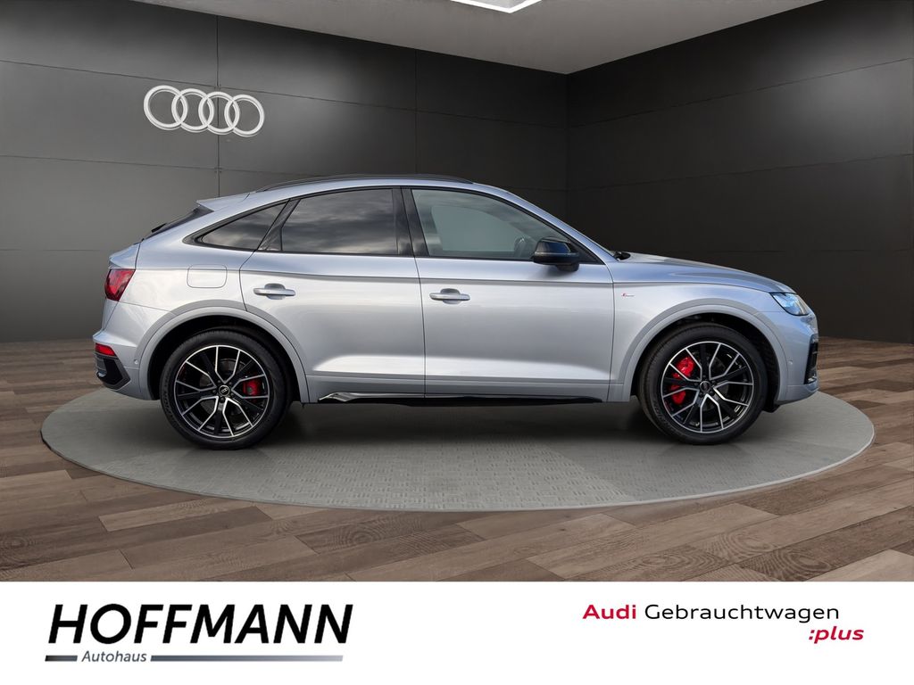 Audi Q5 2023 г. Чёрный, пробег 38314 км