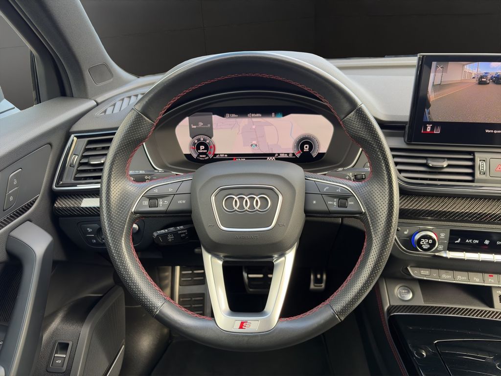 Audi Q5 2023 г. Чёрный, пробег 38314 км