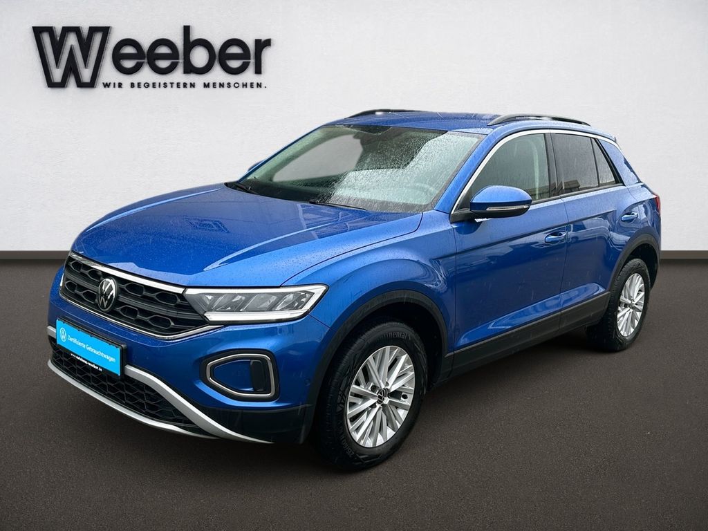 Volkswagen T-Roc 2023 г. Синий, пробег 24595 км