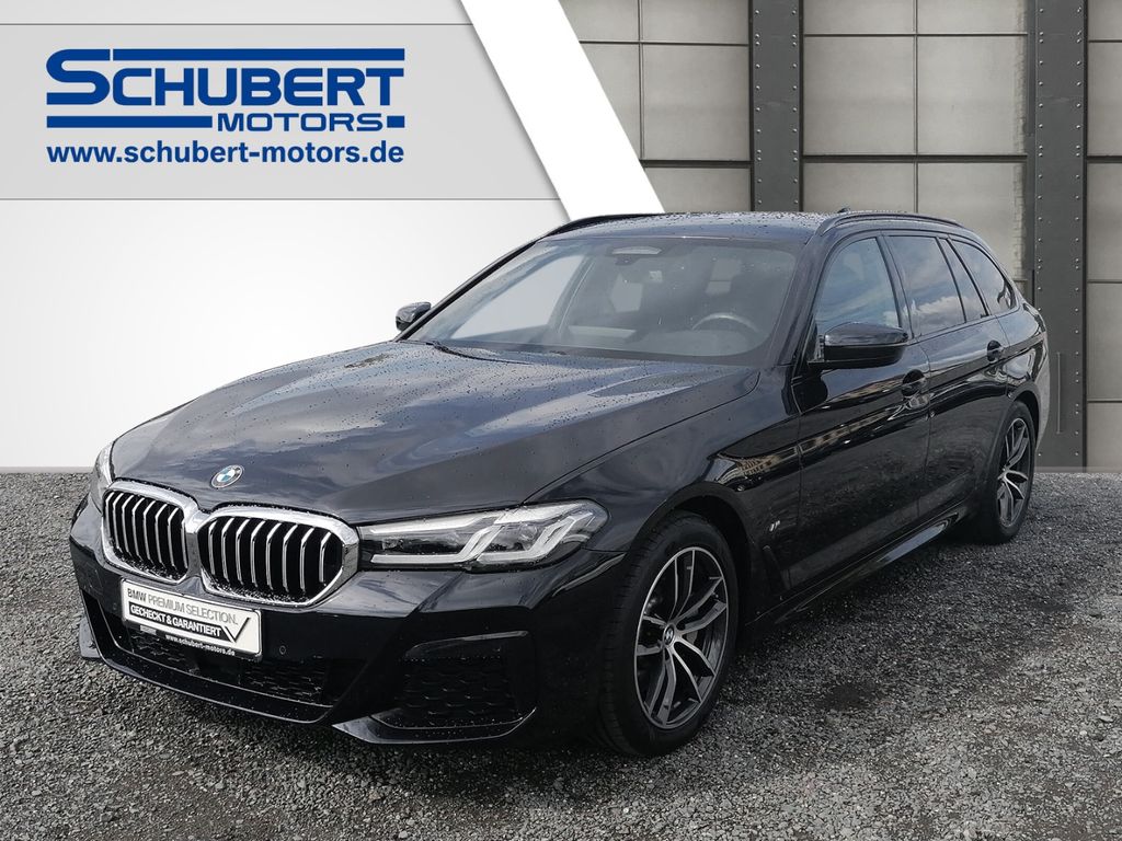 BMW 530 2023 г. Чёрный, пробег 44396 км
