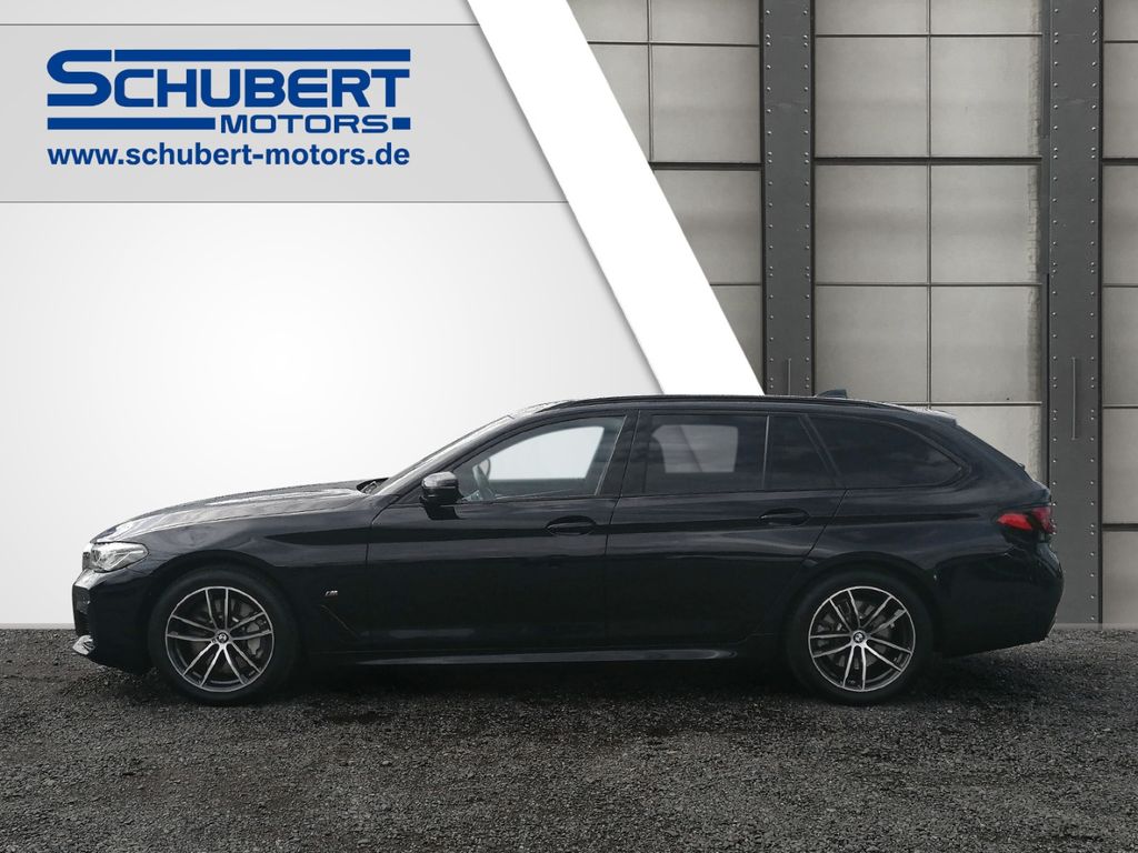 BMW 530 2023 г. Чёрный, пробег 44396 км