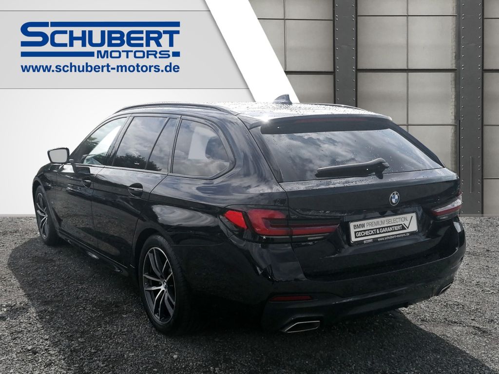 BMW 530 2023 г. Чёрный, пробег 44396 км