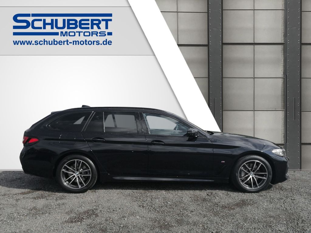 BMW 530 2023 г. Чёрный, пробег 44396 км