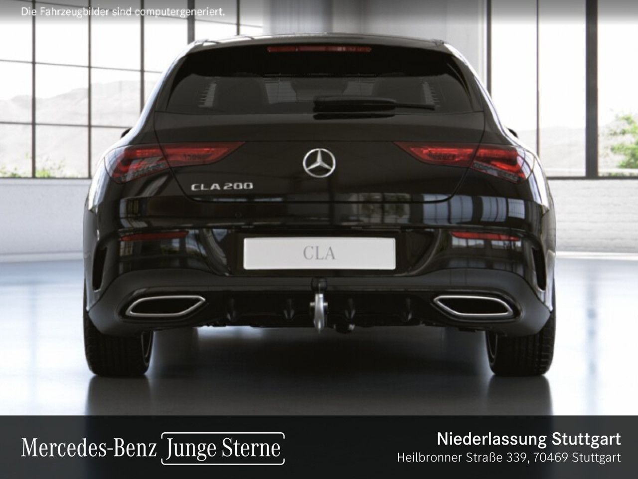 Mercedes-Benz CLA 200 SHOOTING BRAKE 2023 г. Чёрный, пробег 57335 км