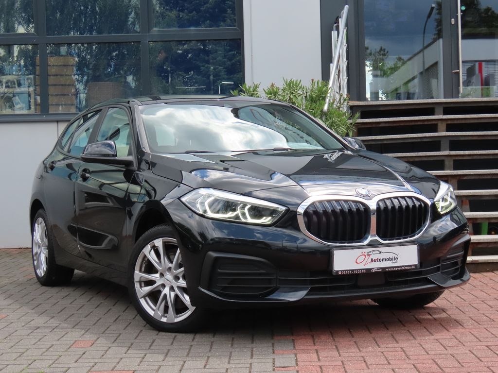 BMW 120 2023 г. Чёрный, пробег 56870 км