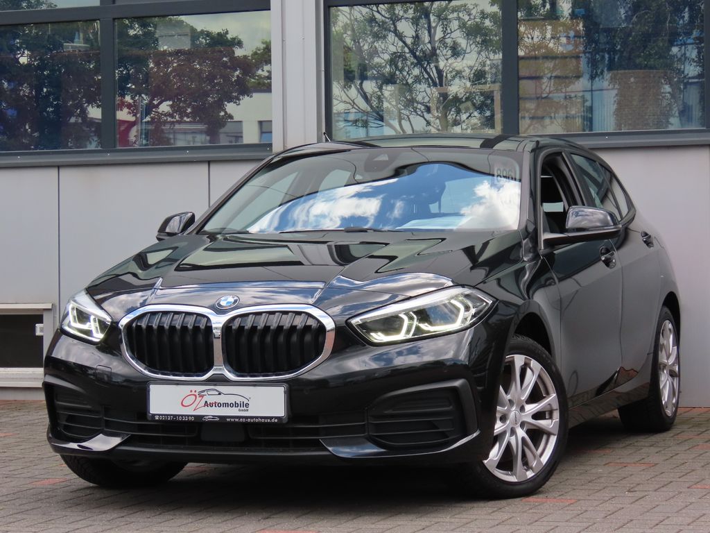 BMW 120 2023 г. Чёрный, пробег 56870 км