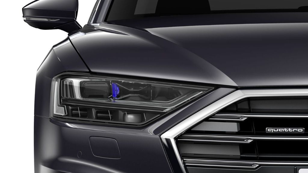 Audi A8 2022 г. Чёрный, пробег 52100 км