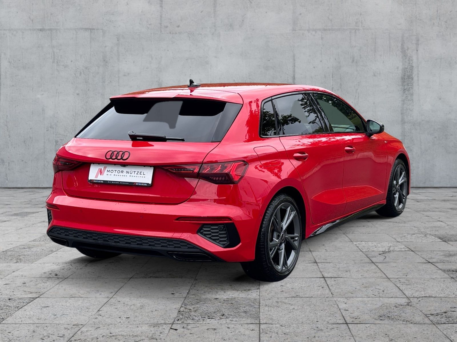Audi A3 2022 г. Красный, пробег 25010 км