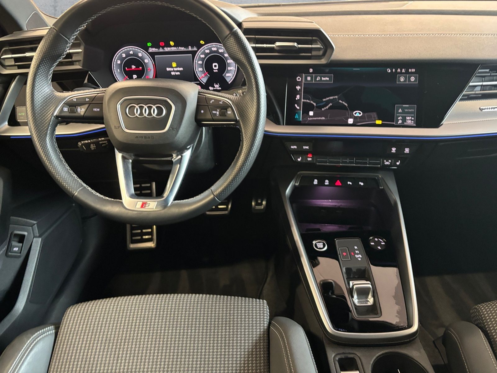 Audi A3 2022 г. Красный, пробег 25010 км