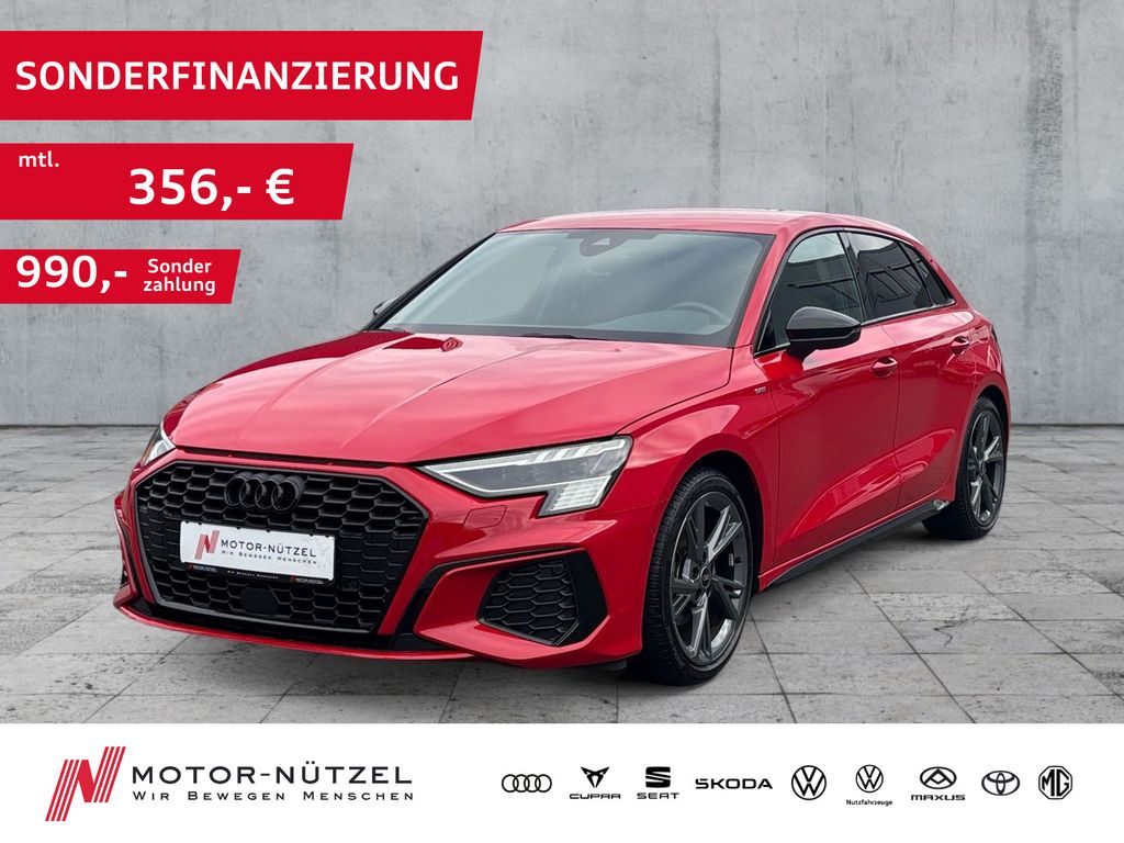 Audi A3 2022 г. Красный, пробег 25010 км