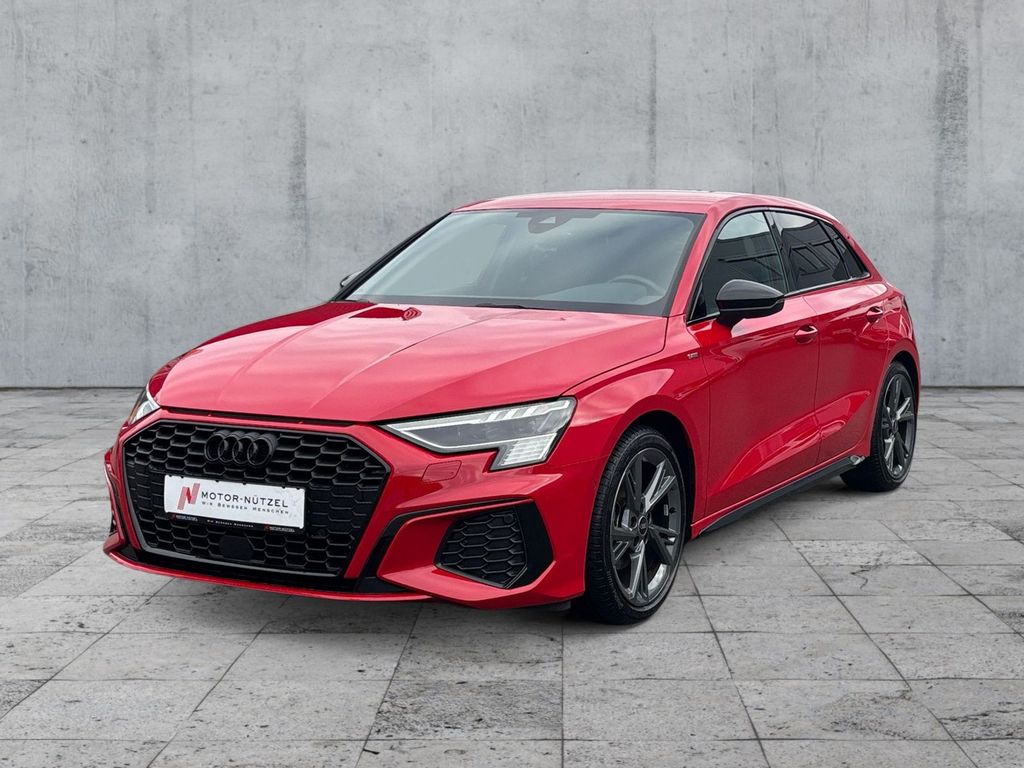 Audi A3 2022 г. Красный, пробег 25010 км
