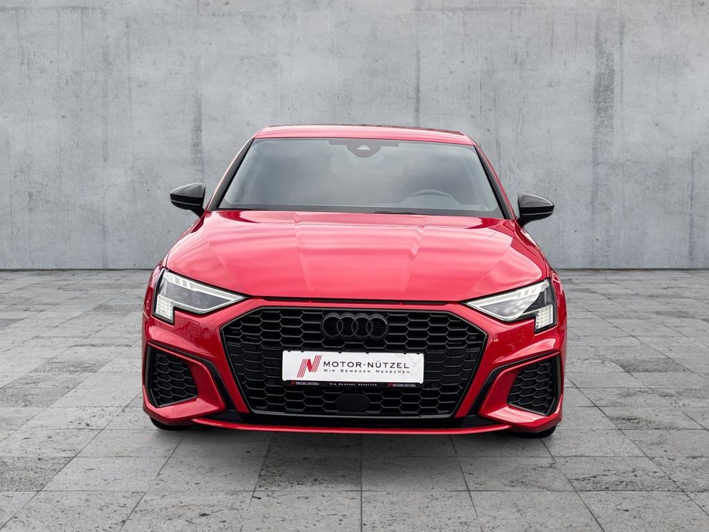 Audi A3 2022 г. Красный, пробег 25010 км