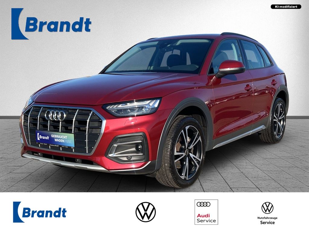 Audi Q5 2022 г. Красный, пробег 55100 км
