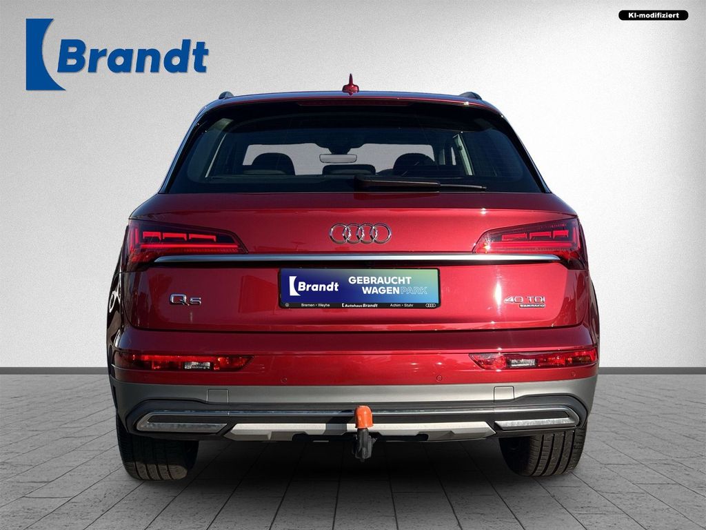 Audi Q5 2022 г. Красный, пробег 55100 км