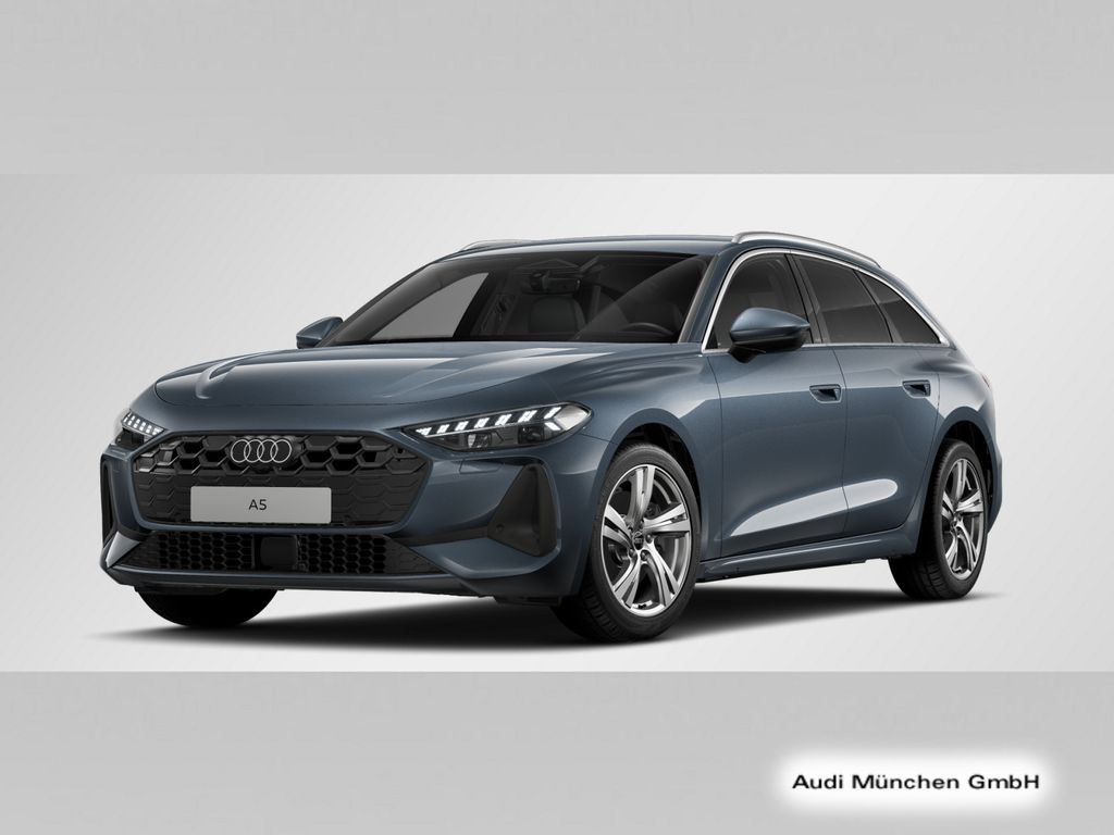 Audi A5 2025 г. Синий, пробег 6068 км
