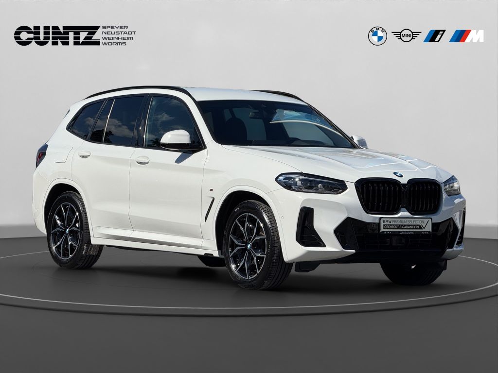BMW X3 2023 г. Белый, пробег 45181 км