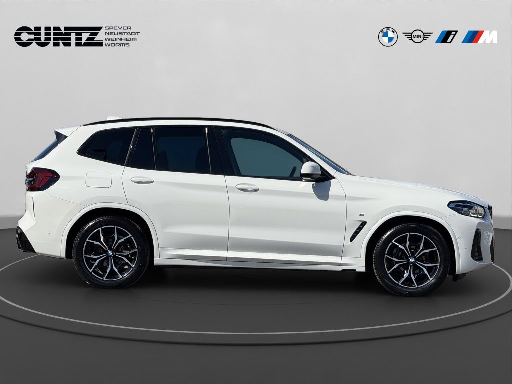 BMW X3 2023 г. Белый, пробег 45181 км