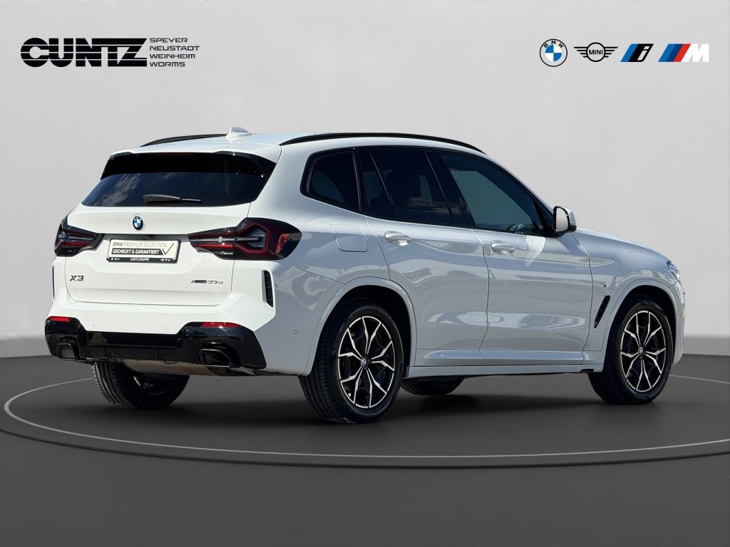 BMW X3 2023 г. Белый, пробег 45181 км
