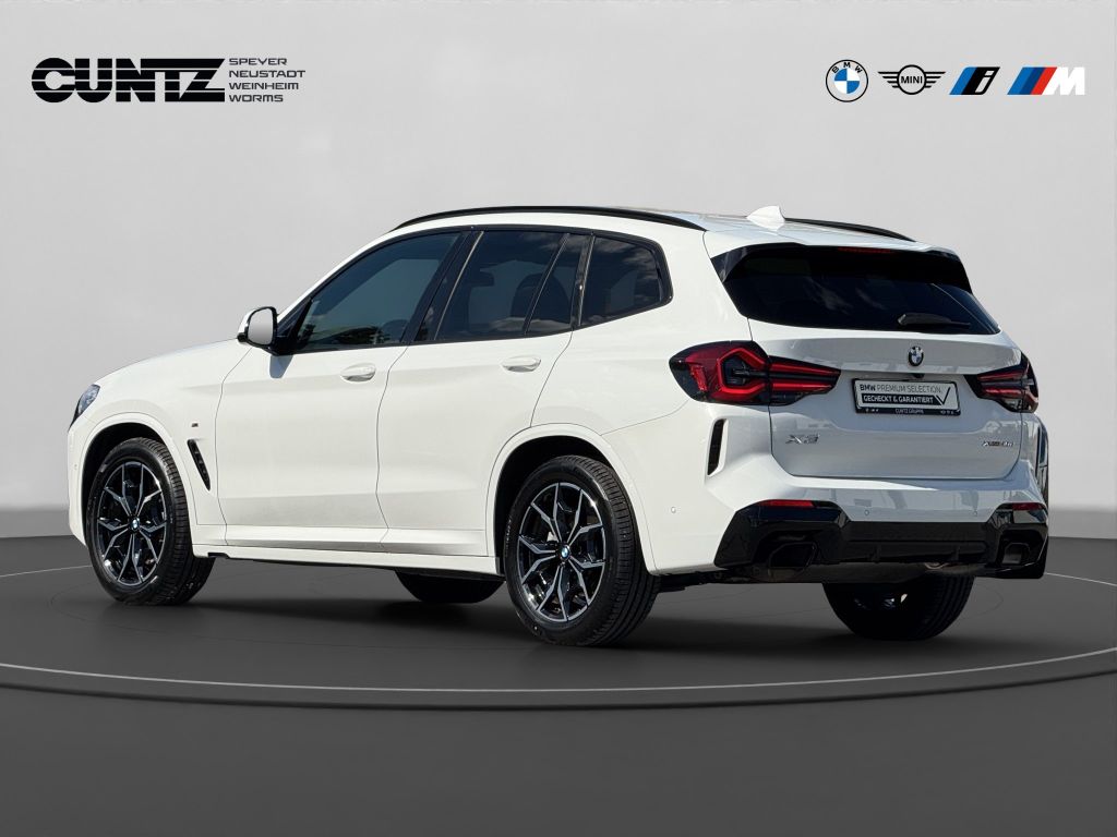 BMW X3 2023 г. Белый, пробег 45181 км