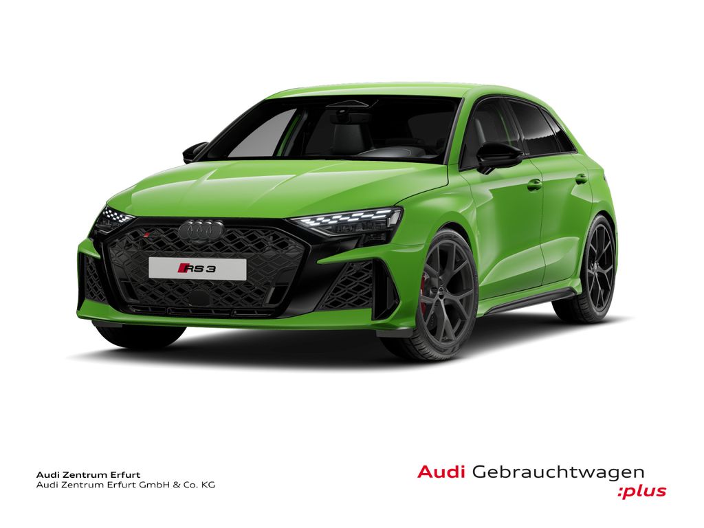 Audi RS3 2025 г. Зелёный, пробег 7350 км